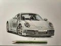 Porsche 992 Carrera Grau
