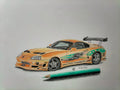 Paul Walkers Toyota Supra