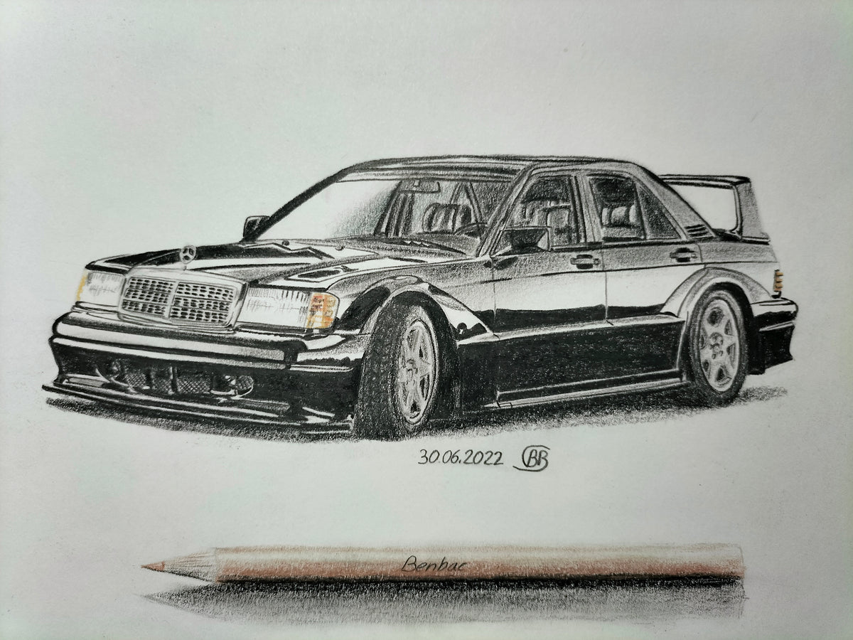 Mercedes E 190 EVO 2 black