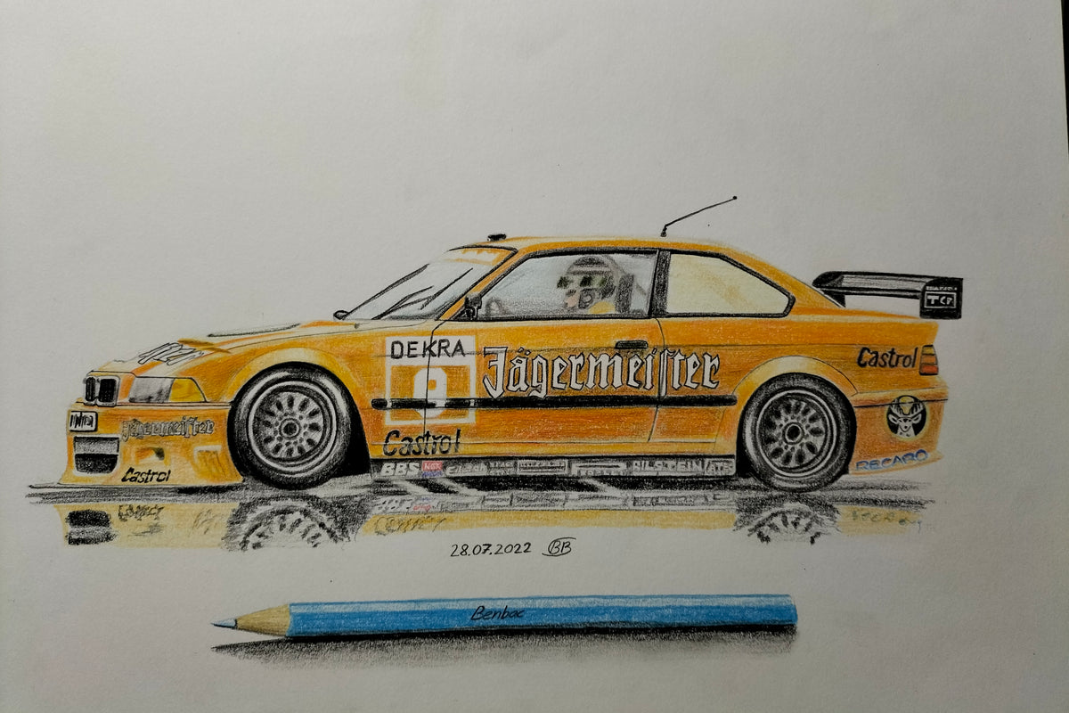 BMW E 36 Jägermeister