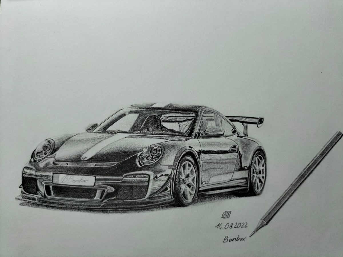 Porsche 997 GT3 RS 4.0 Schwarz-Weiß