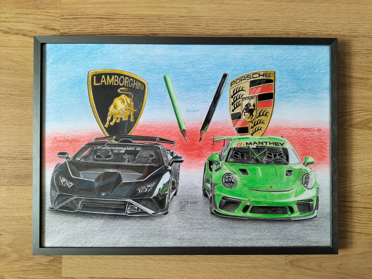 Lamborghini und Porsche