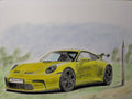 Porsche 992 GT3 gelb