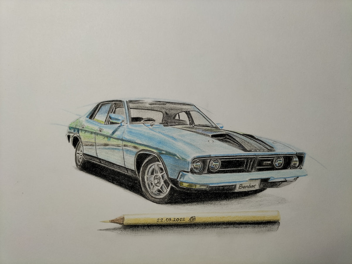 Ford Falcon GT blau