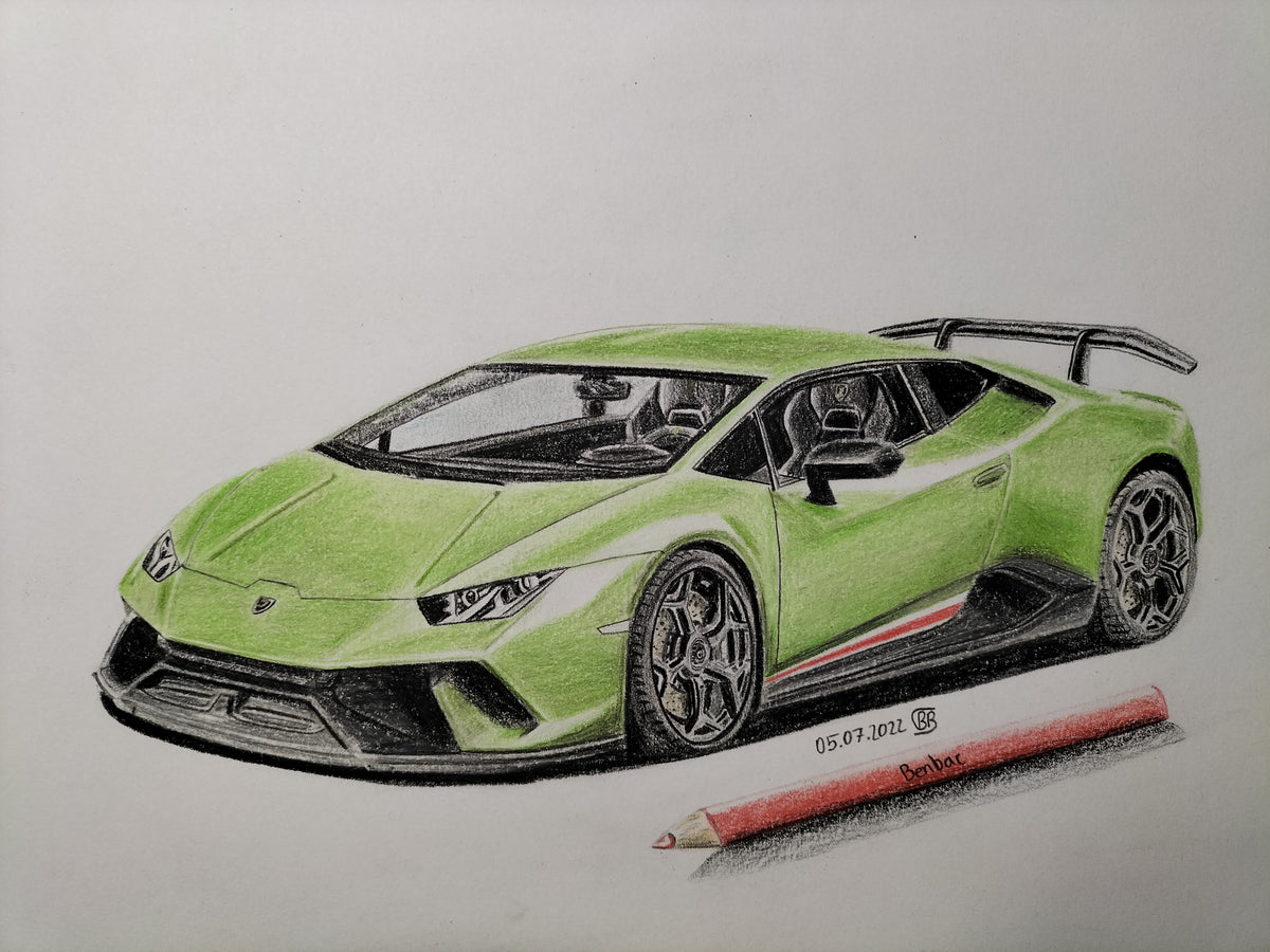 Lamborghini Huracan Performante grün